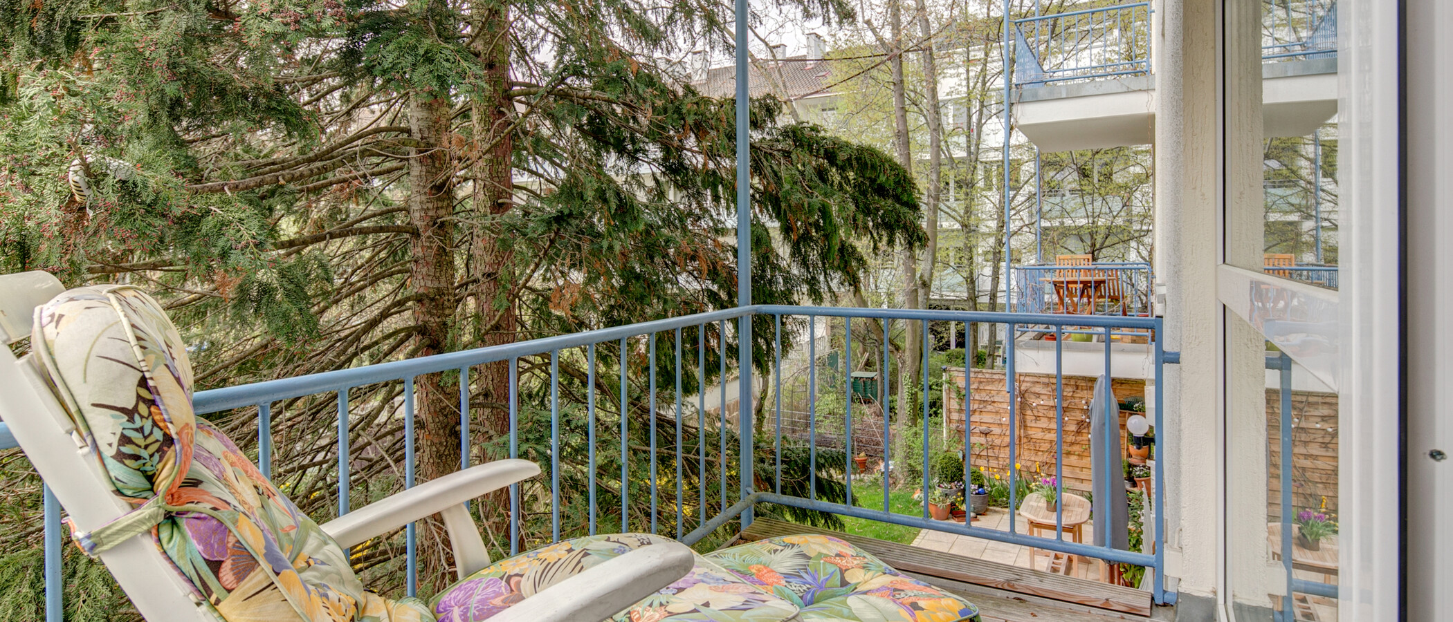 квартира München Schwabing-West 01 балкон 9967