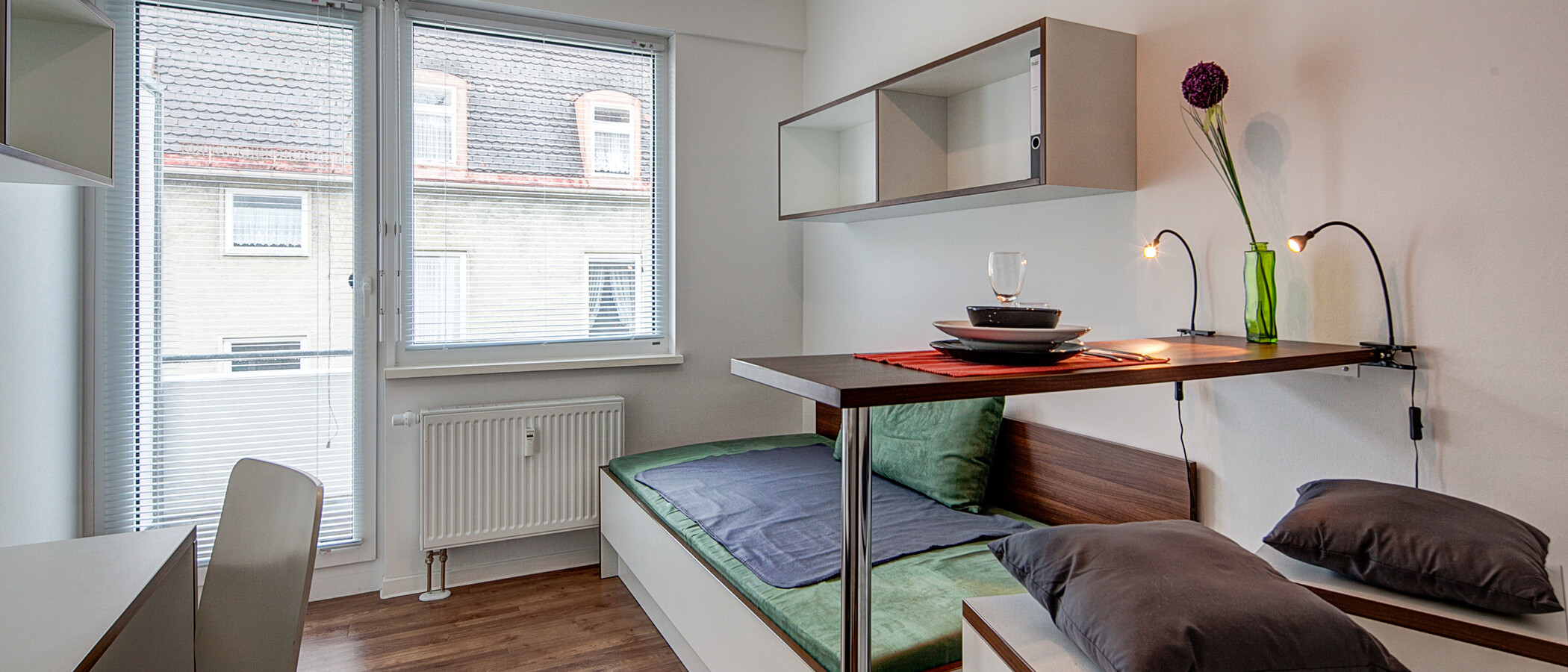 квартира München Milbertshofen 02 гостиная 9971