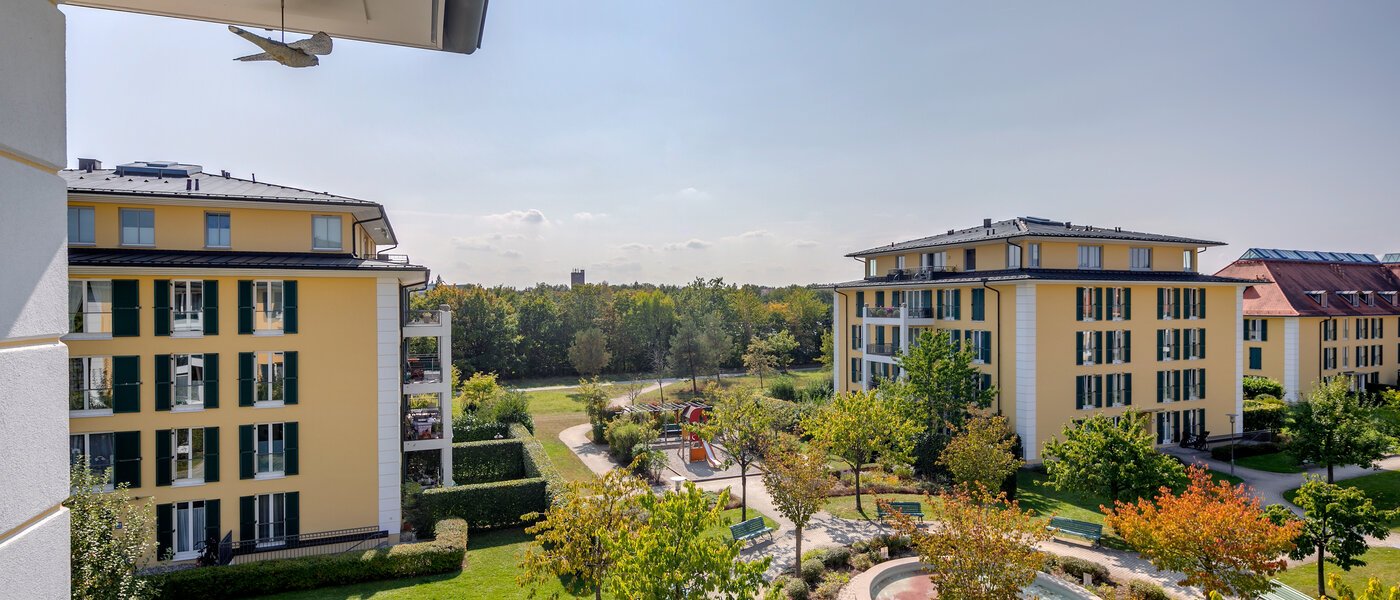 квартира München Moosach 02 вид из окна 9984