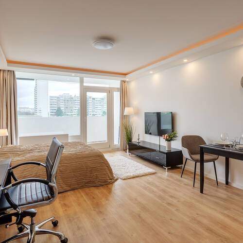 квартира с 1 комнатная | Мюнхен-Olympiazentrum | 12868