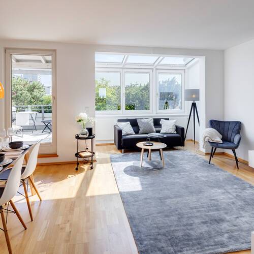 мансардная квартира с 2 комнатами | Мюнхен-Maxvorstadt | 13461