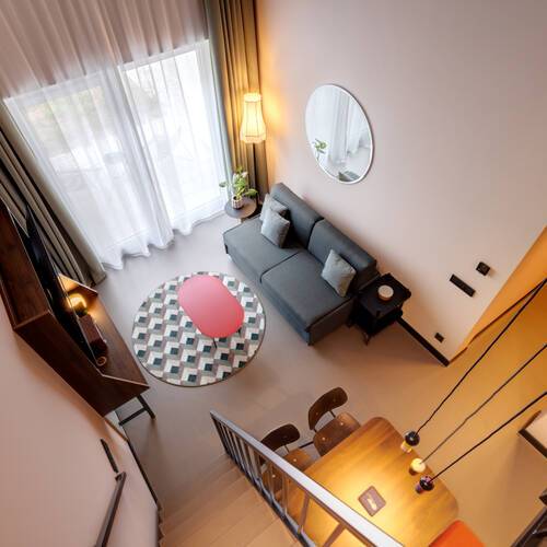 двухэтажная квартира с 1.5 комнатами | Мюнхен-Neuperlach | 13537