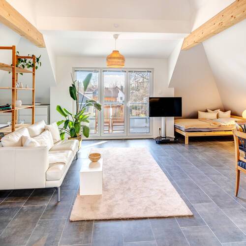 мансардная квартира с 1 комнатная | Мюнхен-Trudering | 13853