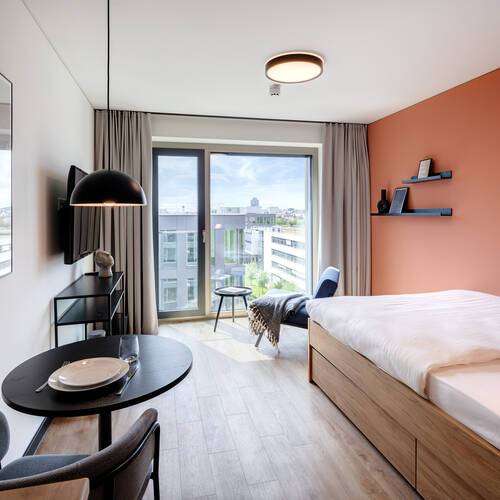 квартира с 1 комнатная | Мюнхен-Milbertshofen | 13963