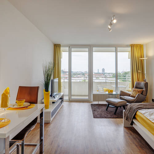 квартира с 1 комнатная | Мюнхен-Schwabing | 14071