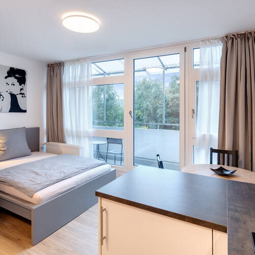 квартира с 1 комнатная | Мюнхен-Ramersdorf | 14595