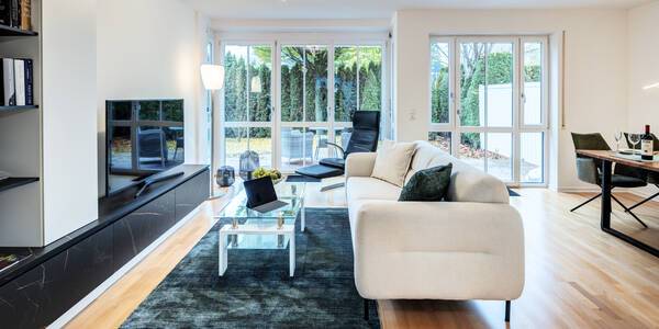 квартира с садом с 2 комнатами | Мюнхен-Bogenhausen | 14634