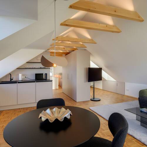 мансардная квартира с 1 комнатная | Мюнхен-Forstenried | 14733