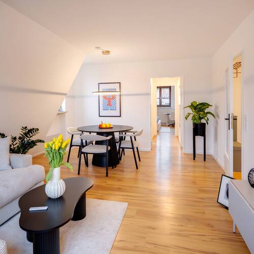 мансардная квартира с 2 комнатами | Мюнхен-Isarvorstadt | 14762