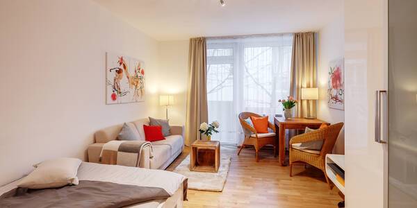 квартира с 1 комнатная | Мюнхен-Schwabing | 5989