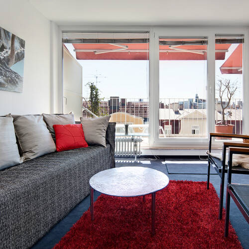 мансардная квартира с 2.5 комнатами | Мюнхен-Schwabing | 7704