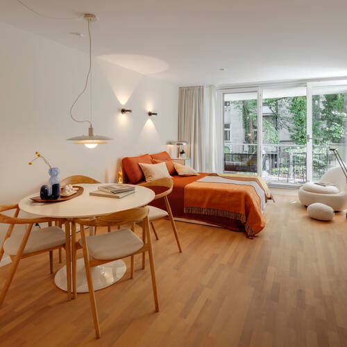 квартира с 1 комнатная | Мюнхен-Schwabing | 7964