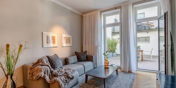 квартира с 3 комнатами | Мюнхен-Gärtnerplatzviertel | 9966