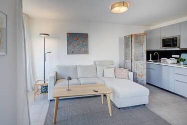 Современная жизнь: меблированная квартира в восточной части Мюнхена