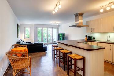 Красиво меблированная квартира в Schwabing-West