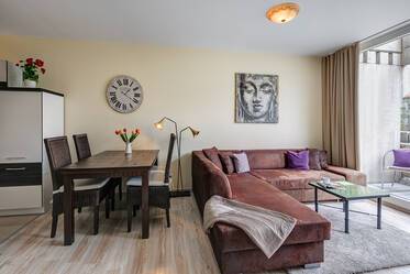 Эксклюзивно меблированная квартира в Schwabing