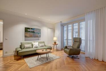 Эксклюзивно меблированная 2-комнатная квартира