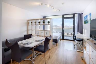 Рядом с BMW: временное проживание в однокомнатной квартире в Schwabing