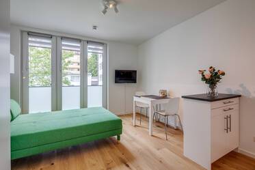 Красиво меблированная квартира в Obergiesing
