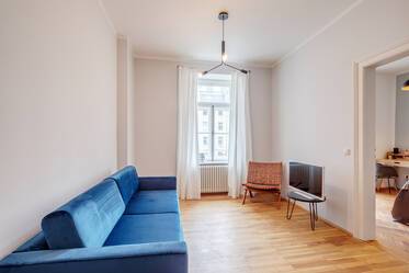 Красиво меблированная квартира в Glockenbachviertel