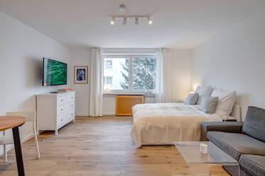 Красиво меблированная квартира в Maxvorstadt