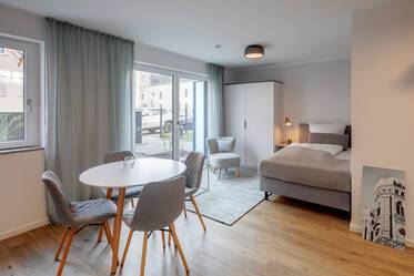 Эксклюзивно меблированная квартира в Milbertshofen