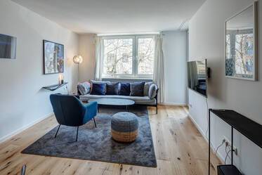 Красиво меблированная квартира в Schwabing-West