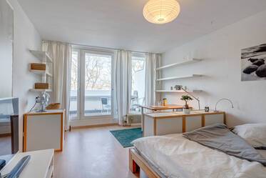 Красиво меблированная квартира в Olympiadorf