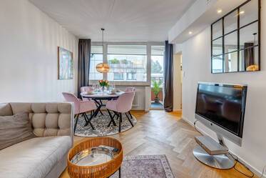 Красиво меблированная квартира в Schwabing-West