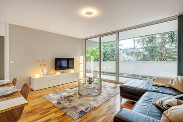 Светлые 3-комнатные апартаменты в Schwabing