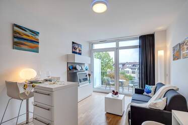 Красиво меблированная квартира в Bogenhausen