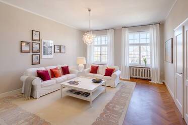 Эксклюзивно меблированная квартира в Schwabing-West