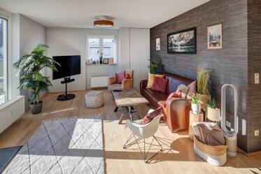 Просторная мансардная квартира с 3 спальнями в аренду