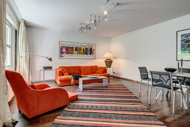 Роскошные 3-комнатные апартаменты с прекрасной открытой площадкой