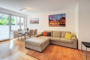 Ухоженная квартира с садом в Даглфинге в аренду