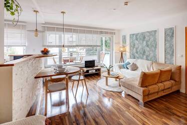 Светлая меблированная квартира в Schwabing-West