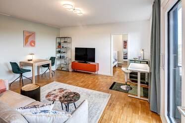 Schwabing: новая меблированная, уютная квартира в аренду