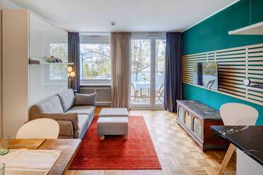 Эксклюзивно меблированная квартира в Arabellapark