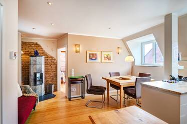 Меблированная мансардная квартира в Au-Haidhausen