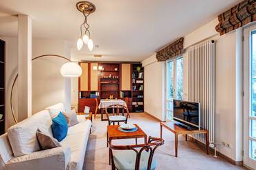 Просторная 1-комнатная студия с спальным уголком