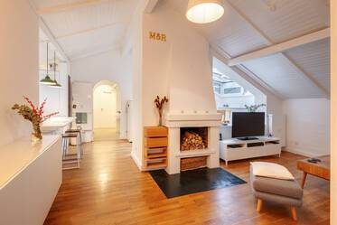 Чердачная квартира с особой атмосферой