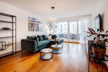 Современная 3-комнатная квартира, с новой мебелью