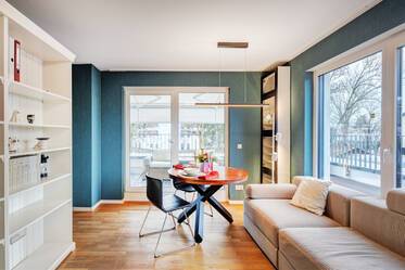 Красиво меблированная квартира-пентхаус в Trudering