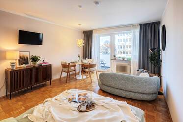 Красиво меблированная квартира в Obermenzing