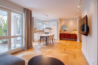 Эксклюзивно меблированная квартира в Herzogpark