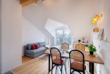 Современная мансардная квартира в аренду