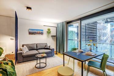 Красиво меблированная квартира в Maxvorstadt