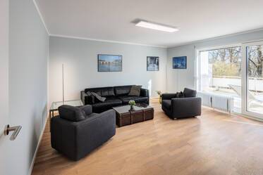 Красиво меблированная мансардная квартира в Nymphenburg