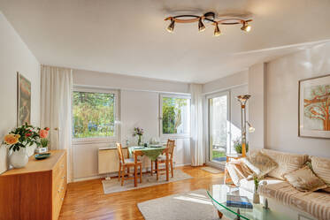 Charmante 2‑Zimmer Wohnung mit Terrasse & Garten