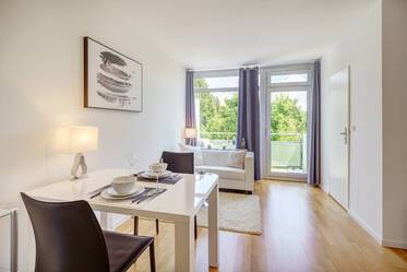 Красиво меблированная квартира в Schwabing